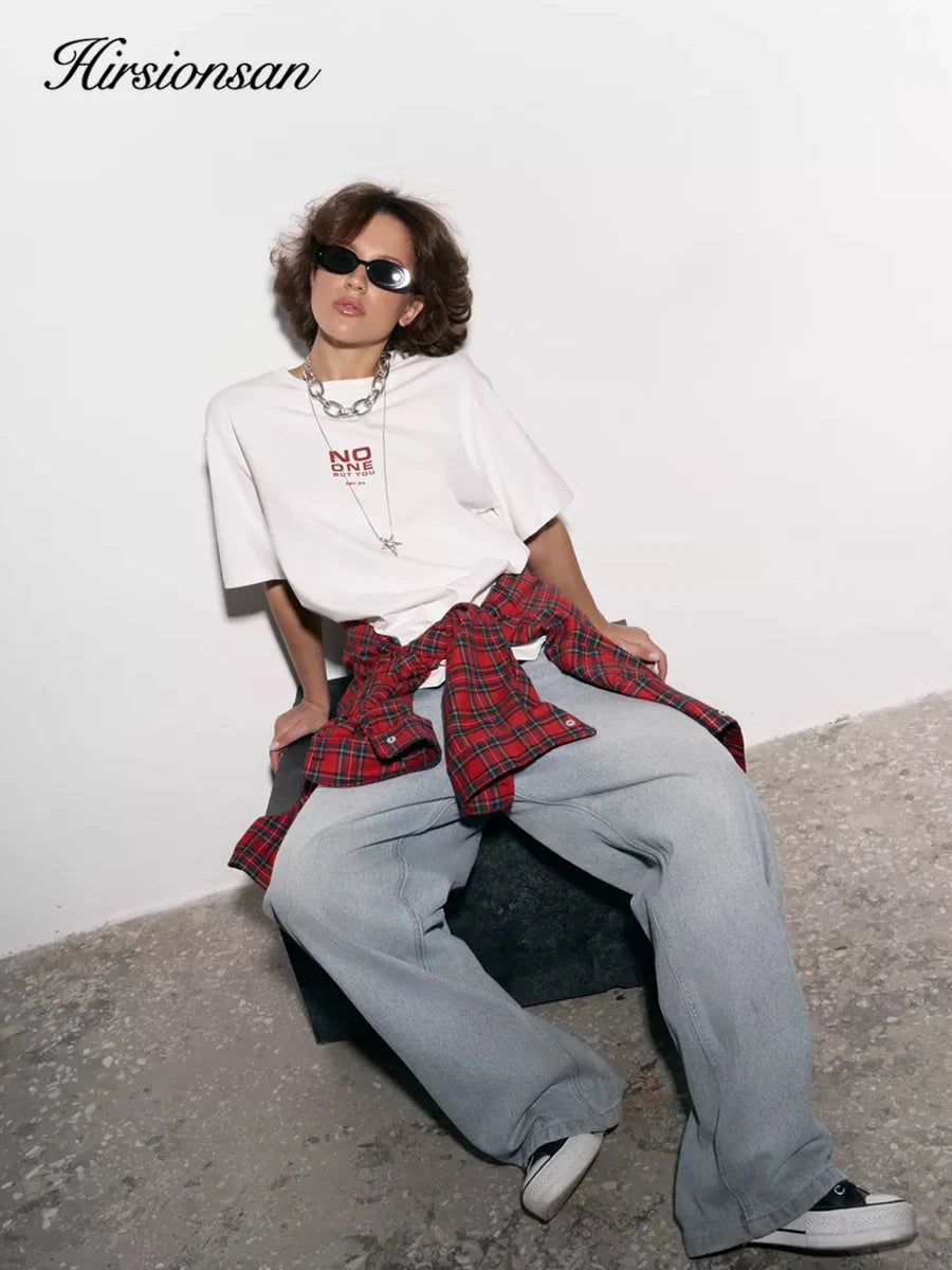 Women's Hirsionsan 'No One But You' Graphic T-Shirt - Soft Cotton Loose Fit