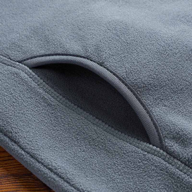 Men's Thermal Fleece Windbreaker Jacket - Various Colors