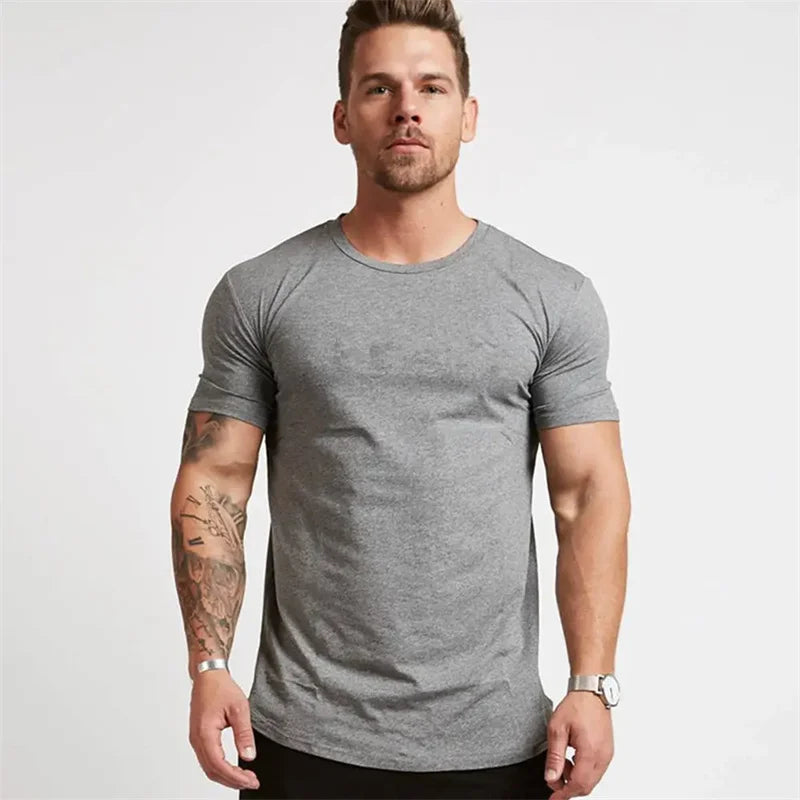 Men's Slim Fit Cotton T-Shirt - Comfortable & Stylish Men's Casual Tee