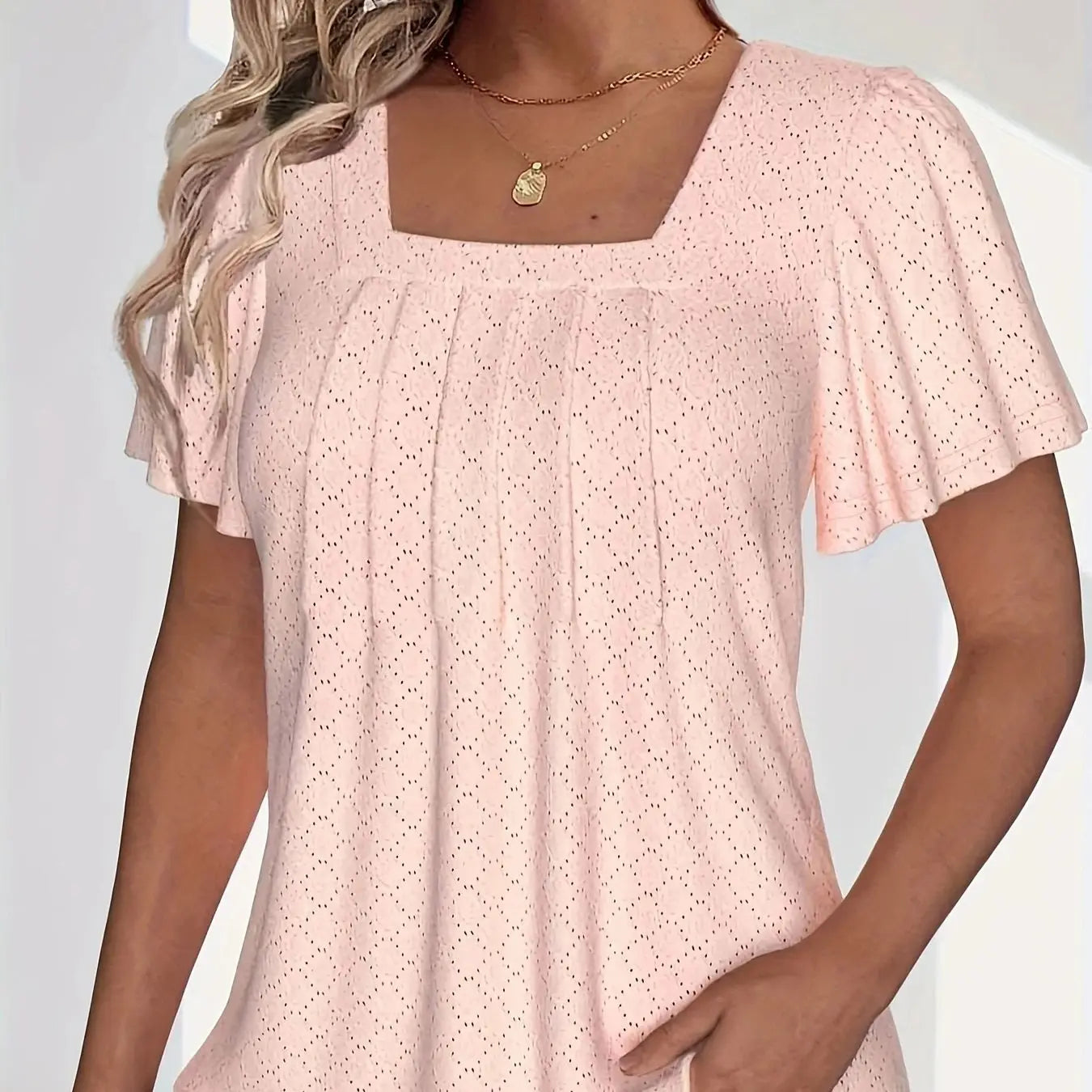 Stylish Women's Versatile Blouse with Loose Ruffle Sleeves