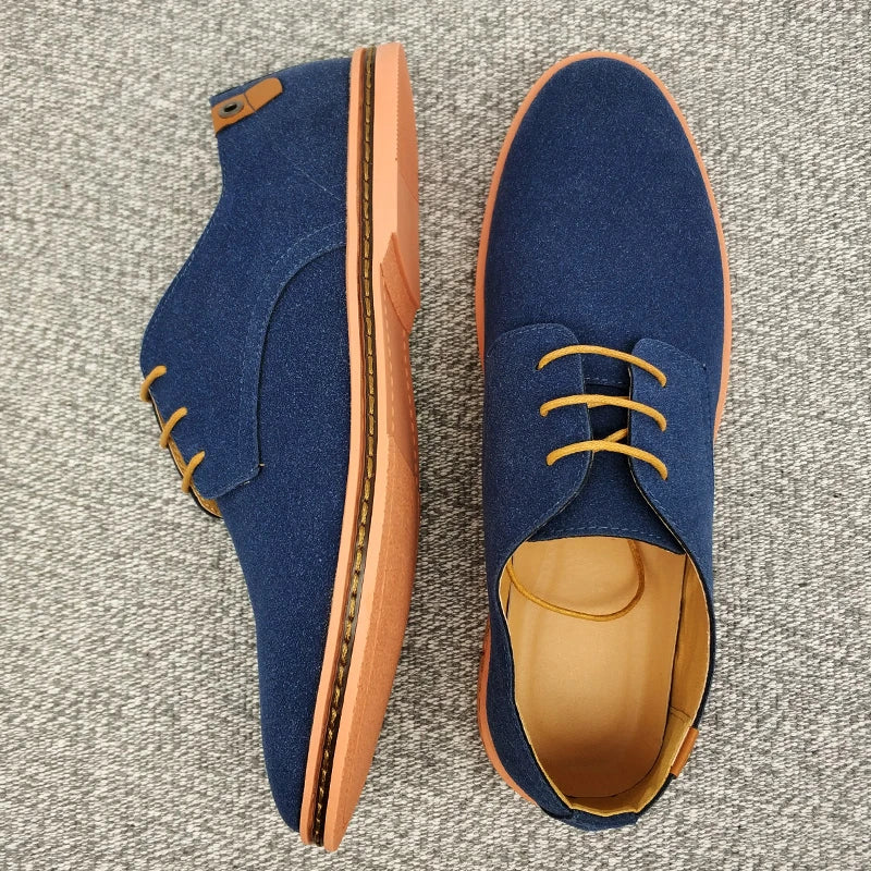 Men's Classic Oxford Casual Suede Shoes- Various Colors