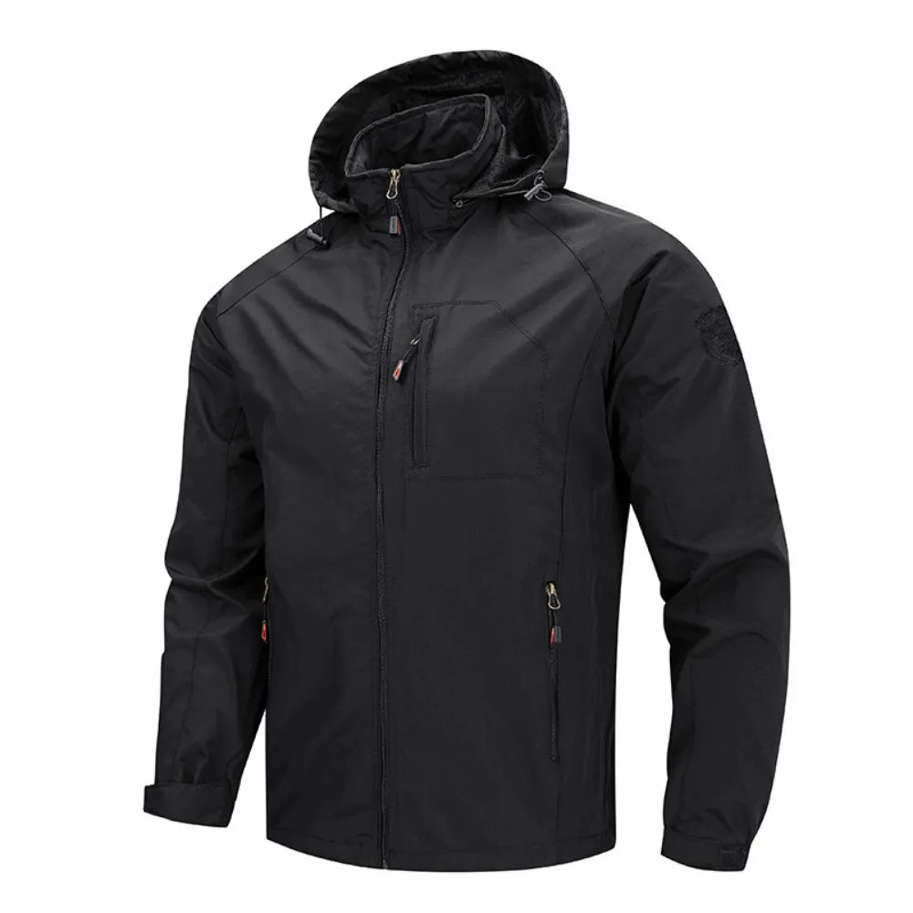 Lightweight Quick-Dry Hooded Jacket for Men- Various Colors