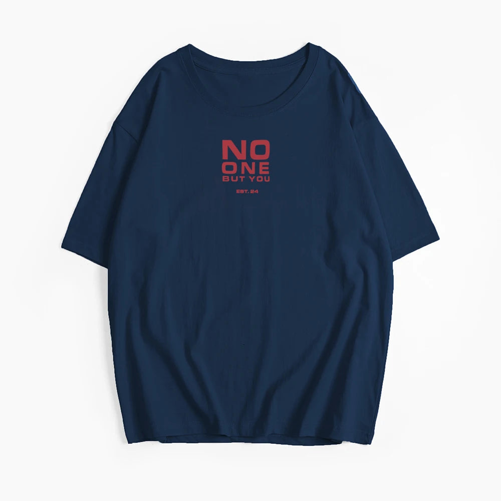 Women's Hirsionsan 'No One But You' Graphic T-Shirt - Soft Cotton Loose Fit