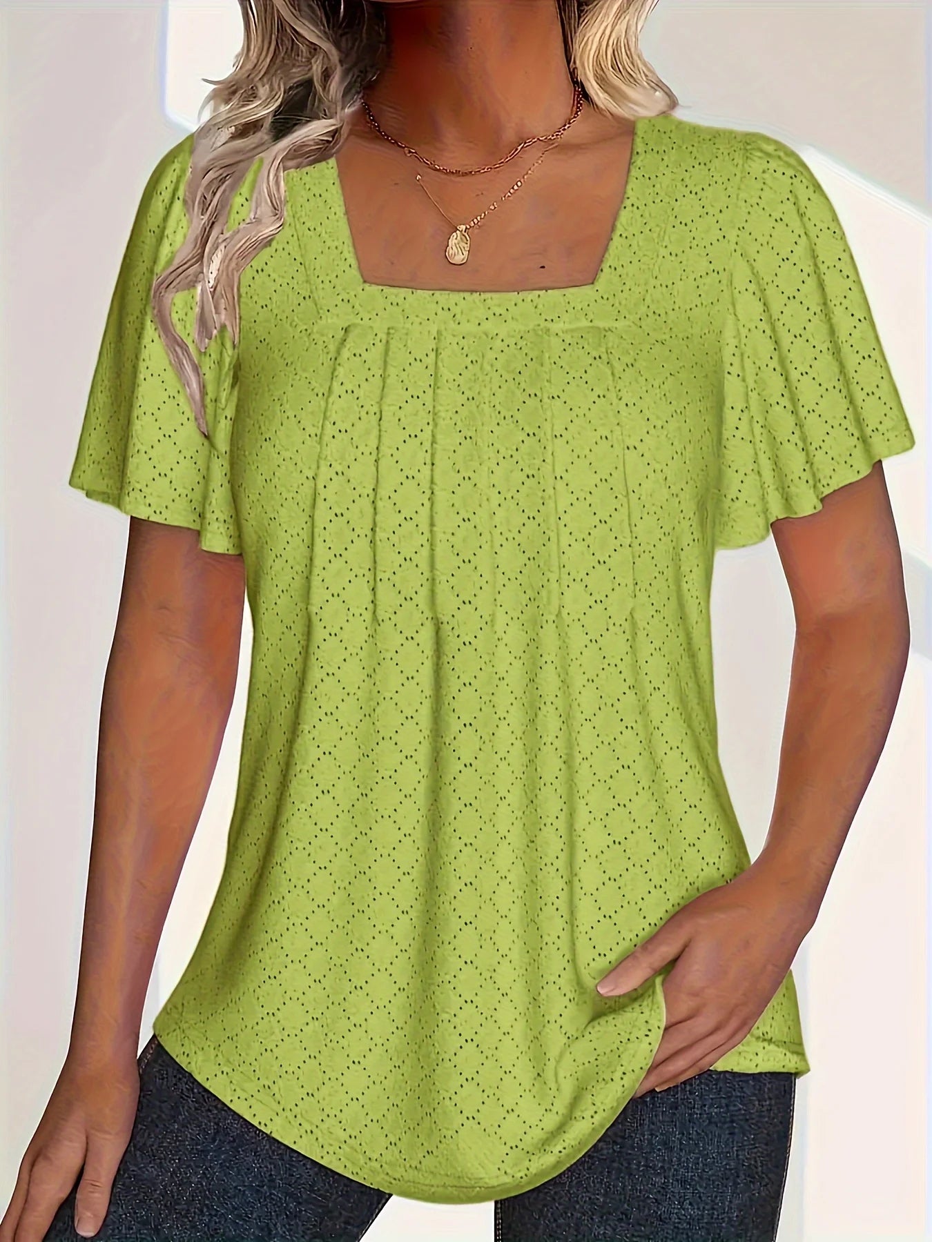 Stylish Women's Versatile Blouse with Loose Ruffle Sleeves