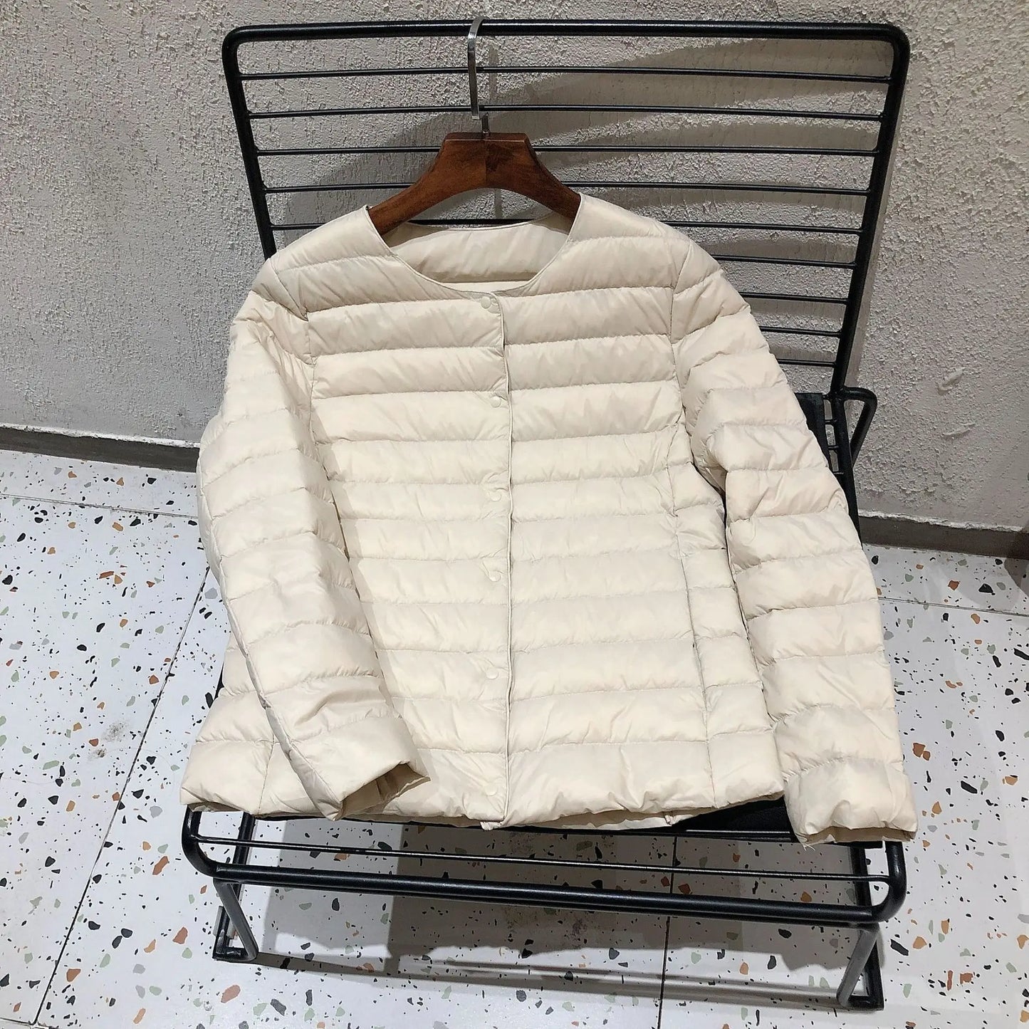 Women's Duck Down Puffer Jacket - Warm Liner Winter Coat for Women