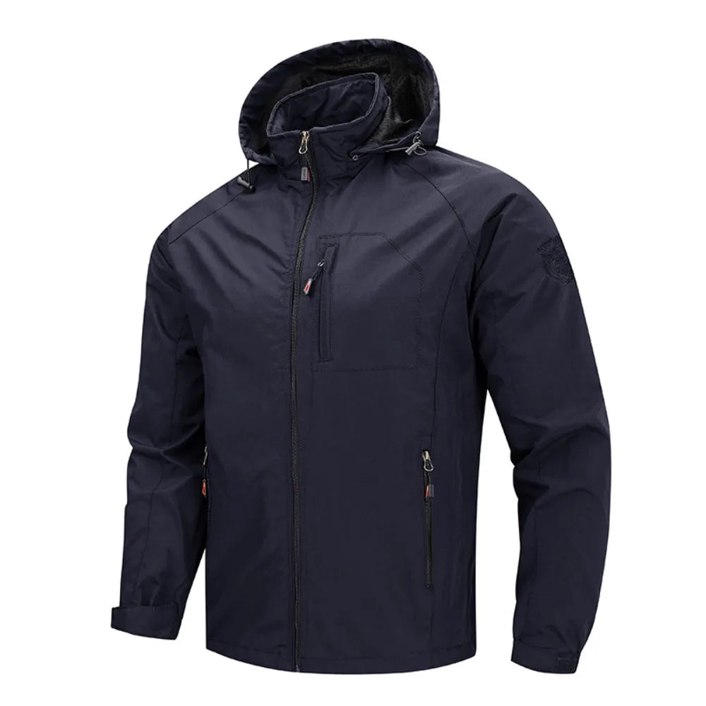 Lightweight Quick-Dry Hooded Jacket for Men- Various Colors
