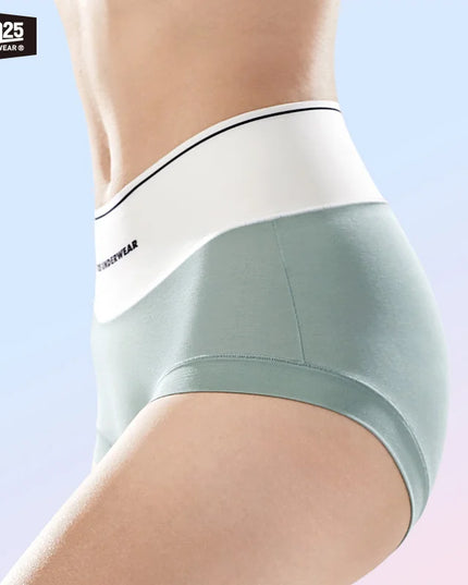 3-Piece Women's High-Waist & Mid-Waist Soft Briefs – Silky Feel with Gentle Shaping