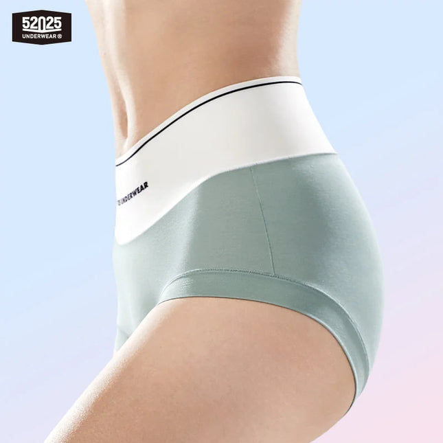 3-Piece Women's High-Waist & Mid-Waist Soft Briefs – Silky Feel with Gentle Shaping