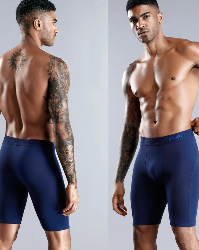 5 Pack Men's Cotton Boxer Shorts – Comfortable Breathable Men's Underwear Set
