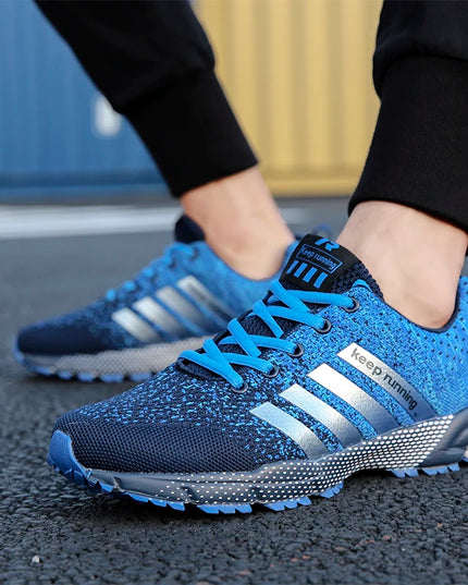 Unisex Running Shoes – Breathable Mesh Sports Sneakers for Optimal Comfort