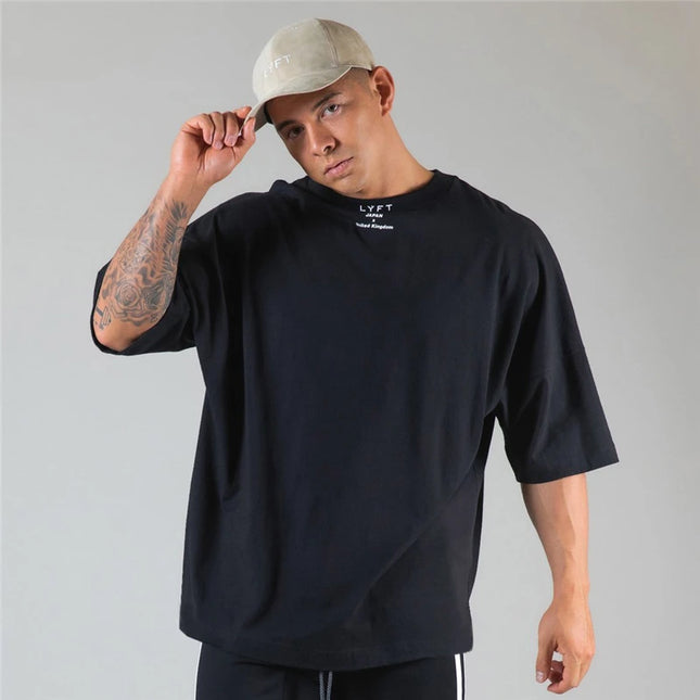 Lyft Men's Oversized T-Shirt - Casual Loose Fit