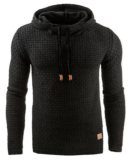 Men's Oversized Casual Hoodie with Zipper - Various Colors