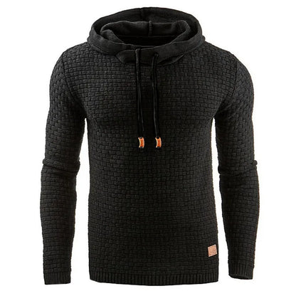 Men's Oversized Casual Hoodie with Zipper - Various Colors