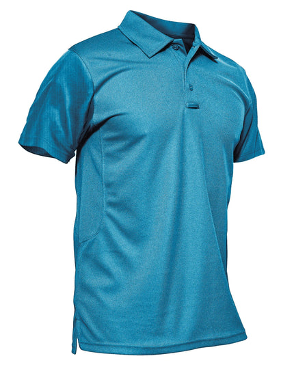 Vibrant Men's Short Sleeve Polo T-Shirt - Quick Dry Fashion Tee