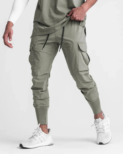 Men's Thin Loose Fit Quick-Drying Stretchy Sweatpants