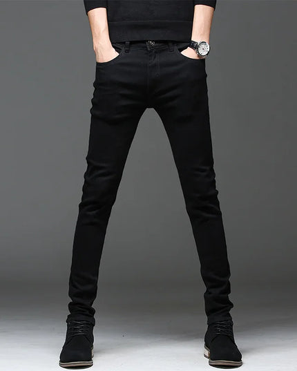 Slim Fit Men's Classic Denim Skinny Jeans