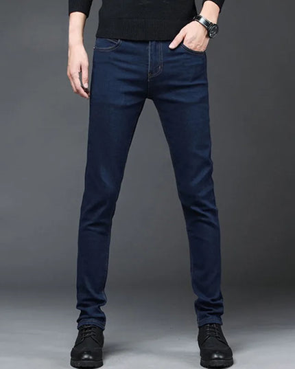 Slim Fit Men's Classic Denim Skinny Jeans