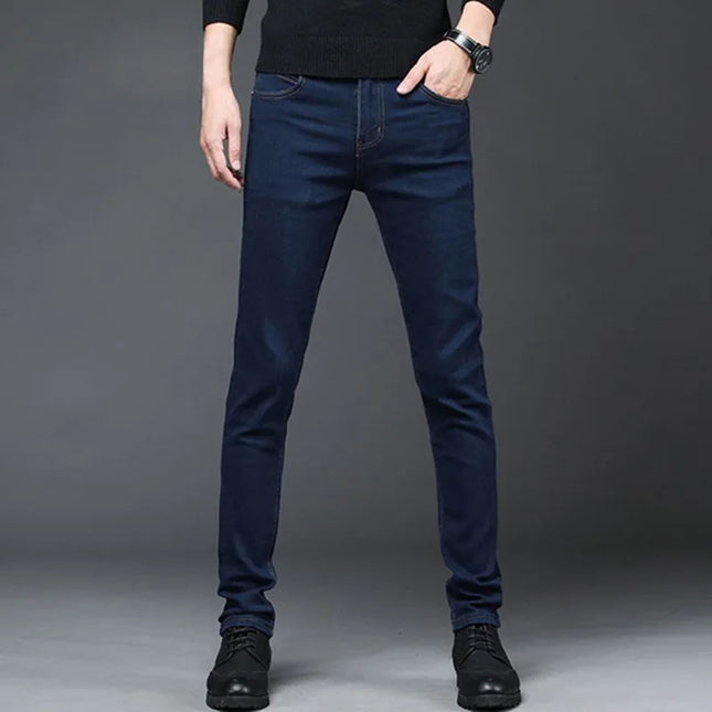 Slim Fit Men's Classic Denim Skinny Jeans
