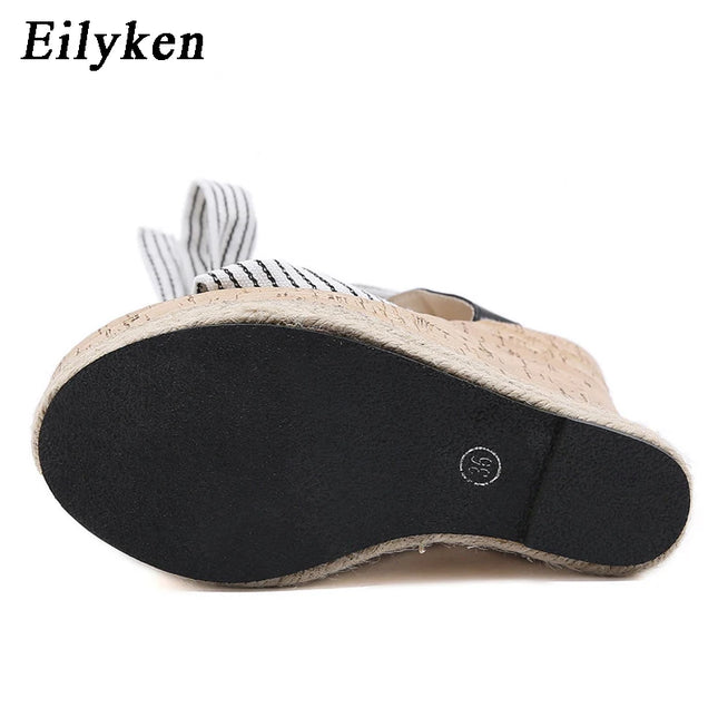 Eilyken Women's High Heel Ankle Strap Shoes