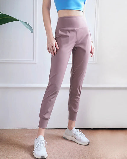 Women’s Quick-Dry High-Waist Loose Fit Gym Sweatpants
