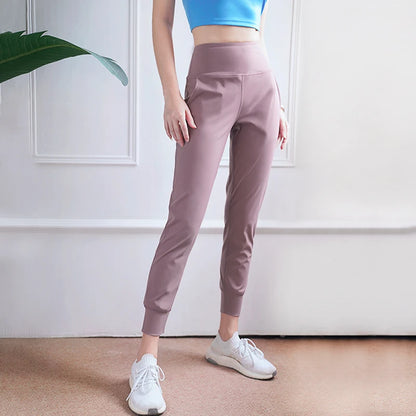 Women’s Quick-Dry High-Waist Loose Fit Gym Sweatpants