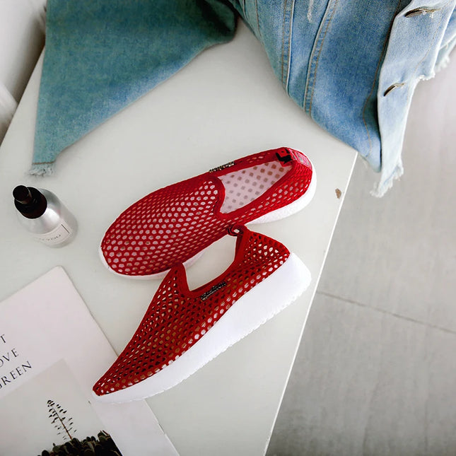 Breathable Mesh Women's Sneakers-Various Colors