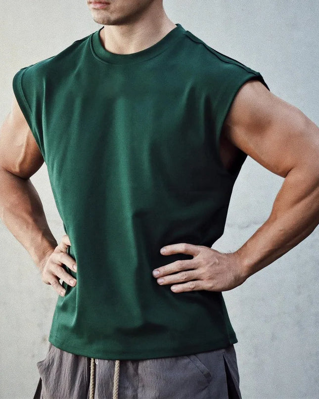 Men's Sleeveless Muscle Tank Top - Various Colors