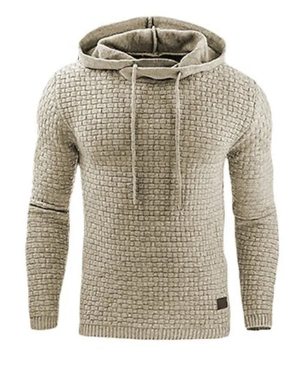 Men's Oversized Casual Hoodie with Zipper - Various Colors