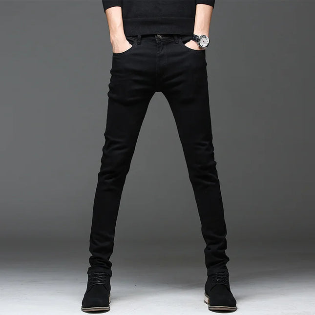 Slim Fit Men's Classic Denim Skinny Jeans
