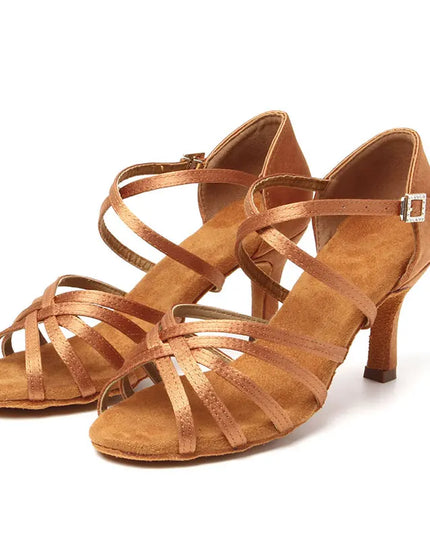 Women’s Strap High Heels – Elegant Open-Toe Stiletto Shoes for Women