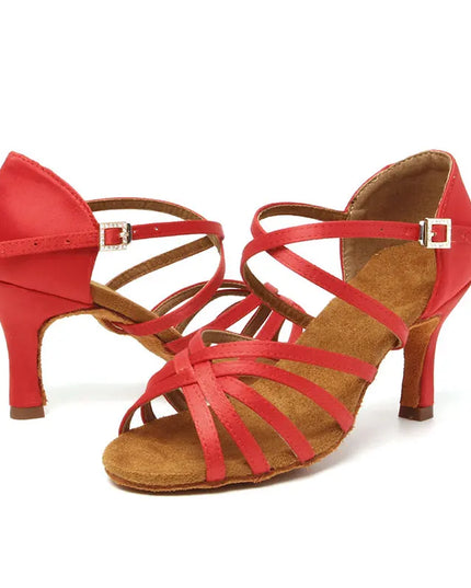 Women’s Strap High Heels – Elegant Open-Toe Stiletto Shoes for Women