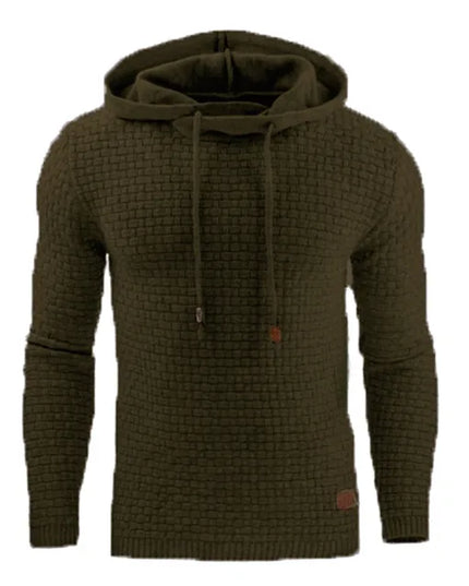 Men's Oversized Casual Hoodie with Zipper - Various Colors