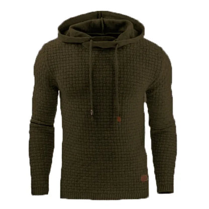 Men's Oversized Casual Hoodie with Zipper - Various Colors
