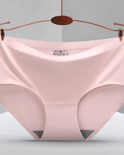 10-Piece Set of Women's Comfortable Silk Satin Panties