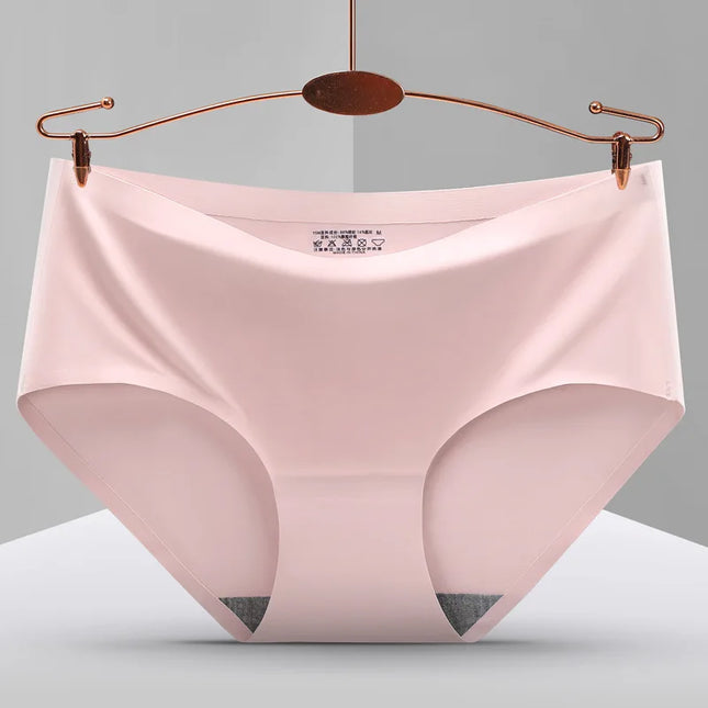 10-Piece Set of Women's Comfortable Silk Satin Panties