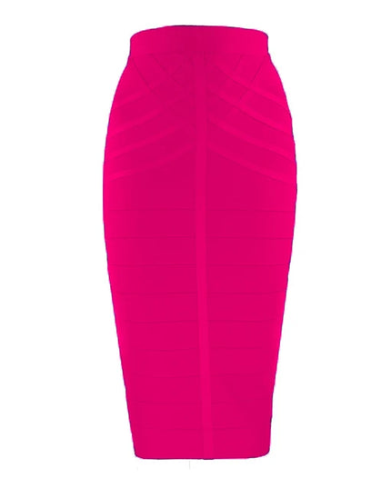 Vintage Midi Skirt for Women - Various Colors