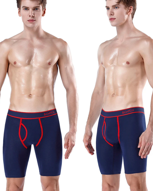 5 Pack Men's Cotton Boxer Shorts – Comfortable Breathable Men's Underwear Set
