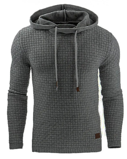 Men's Oversized Casual Hoodie with Zipper - Various Colors