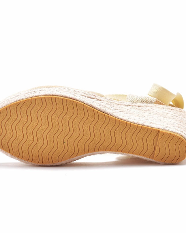 Stylish Closed-Toe Bandage  Wedge Sandals for Women