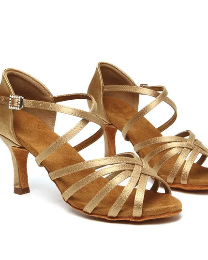 Women’s Strap High Heels – Elegant Open-Toe Stiletto Shoes for Women