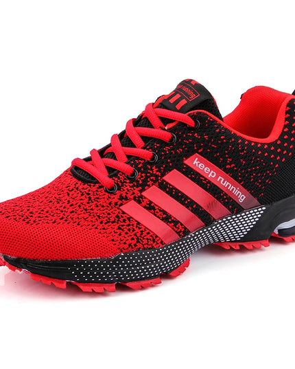 Unisex Running Shoes – Breathable Mesh Sports Sneakers for Optimal Comfort