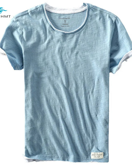 Men's Casual Short Sleeve Thin T-Shirt - Various Colors