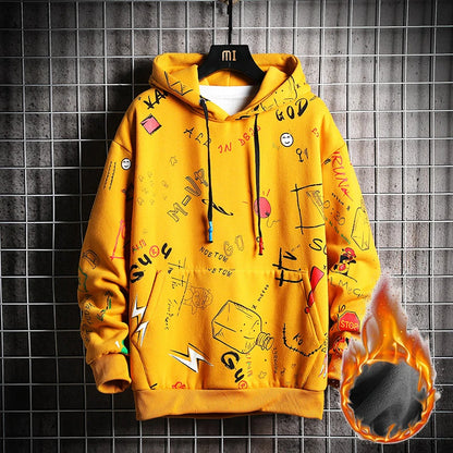 Men's Anime Hoodies – Harajuku Oversized Sweatshirt for Men