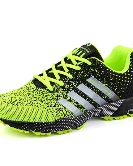 Unisex Running Shoes – Breathable Mesh Sports Sneakers for Optimal Comfort