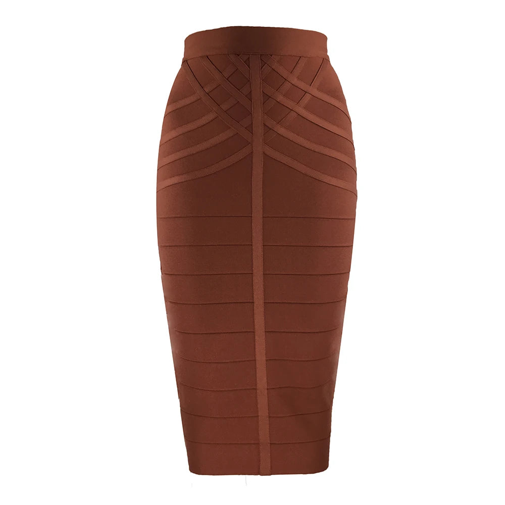 Vintage Midi Skirt for Women 