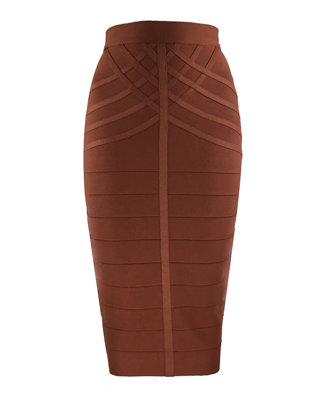 Vintage Midi Skirt for Women - Various Colors