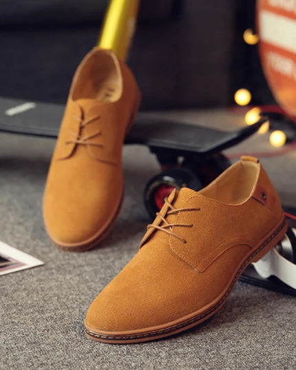 Men's Classic Oxford Casual Suede Shoes- Various Colors