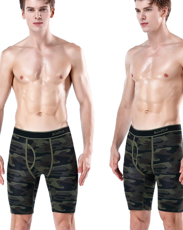 5 Pack Men's Cotton Boxer Shorts – Comfortable Breathable Men's Underwear Set