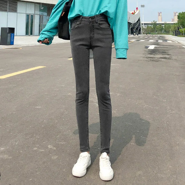 Women’s High Waist Stretch Retro Jeans – Classic & Comfortable Fit for Women