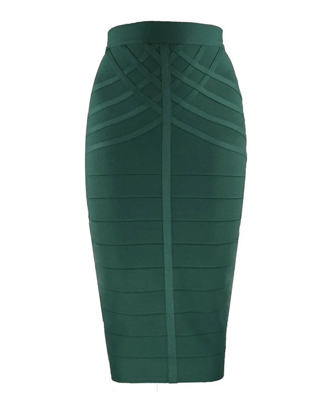 Vintage Midi Skirt for Women - Various Colors